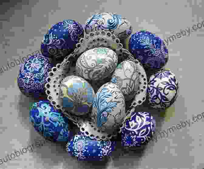 A Collection Of Intricately Decorated Easter Eggs In Various Colors And Patterns Easter Traditions Around The World (World Traditions)