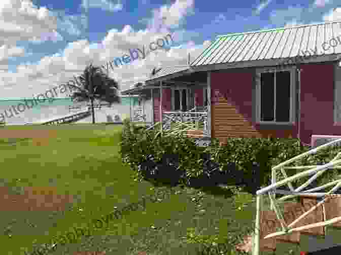 A Cozy Waterfront Home In Corozal, Belize Happily Living In Belize 3 Corozal From The Street (Happi Y Living In Belize)