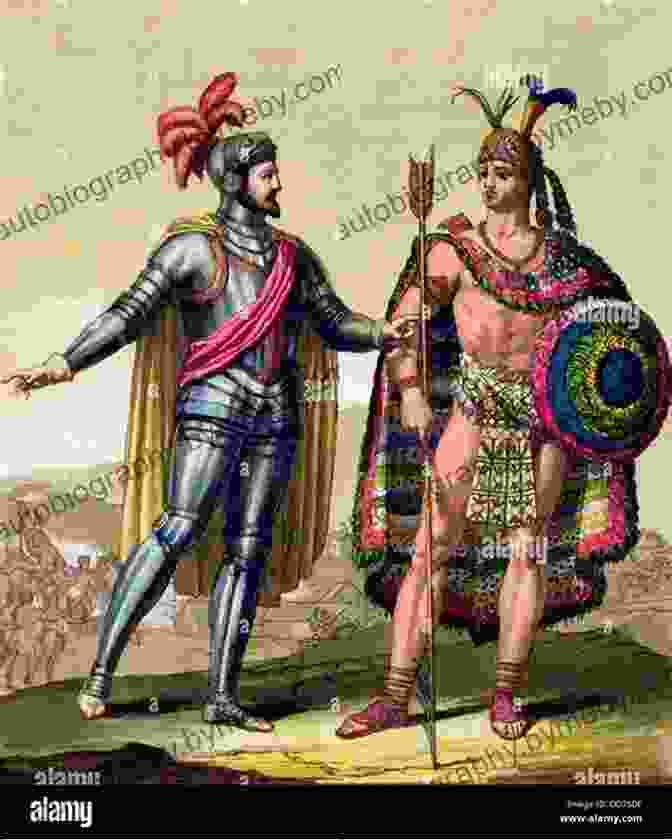 A Depiction Of The Meeting Between Hernán Cortés And Montezuma II Tlacaelel Remembered: Mastermind Of The Aztec Empire (The Civilization Of The American Indian 276)