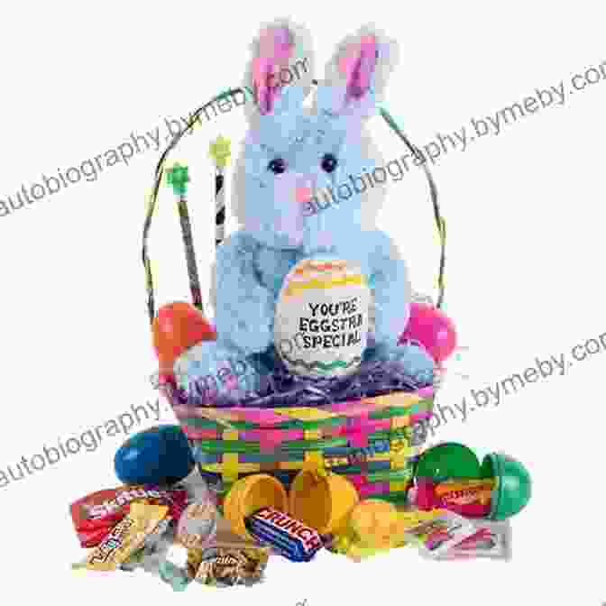 A Fluffy Easter Bunny Holding A Basket Of Colorful Eggs Easter Traditions Around The World (World Traditions)