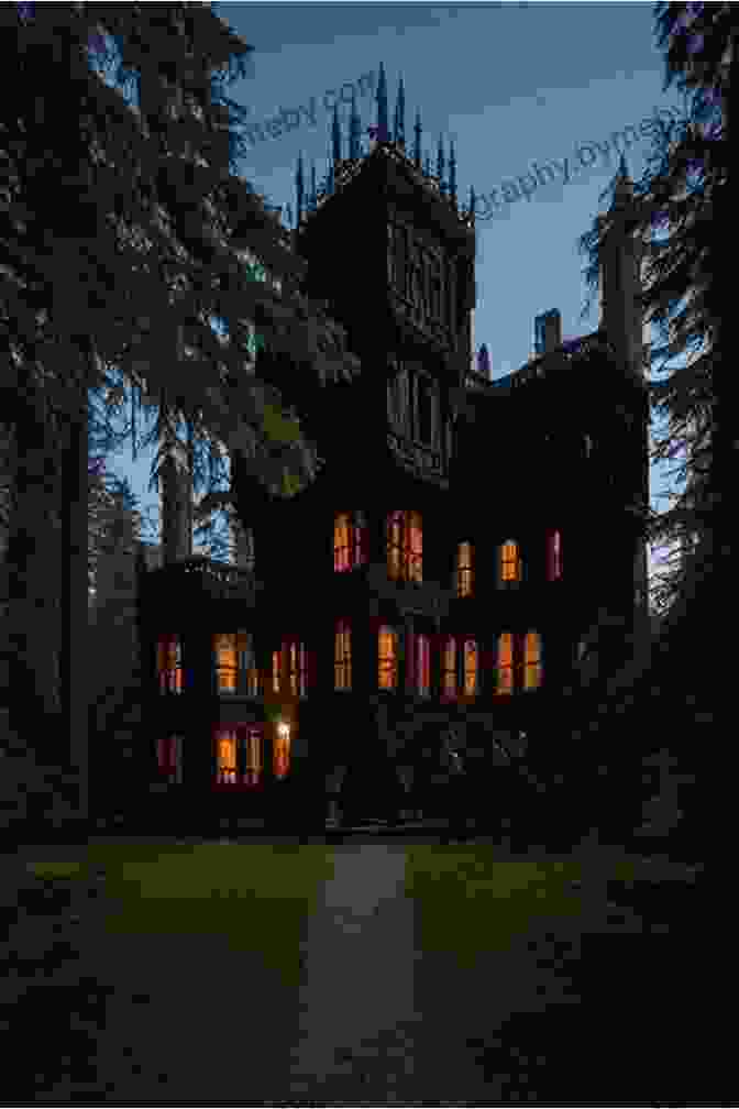 A Grand Mansion With A Mysterious Aura Looms In The Background, Casting An Eerie Glow On The Surrounding Landscape. Case Closed #1: Mystery In The Mansion