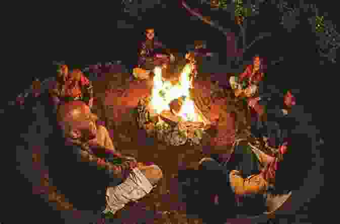 A Group Of People Gathered Around A Campfire, Sharing Stories Schindler S Listed: The Search For My Father S Lost Gold (The Holocaust: History And Literature Ethics And Philosophy)