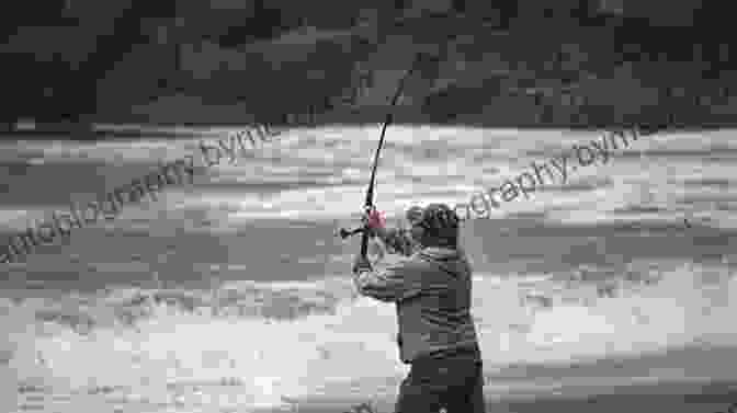 A Guide Assists A Fisherman In Casting His Line A Canadian Wilderness Fishing Adventure