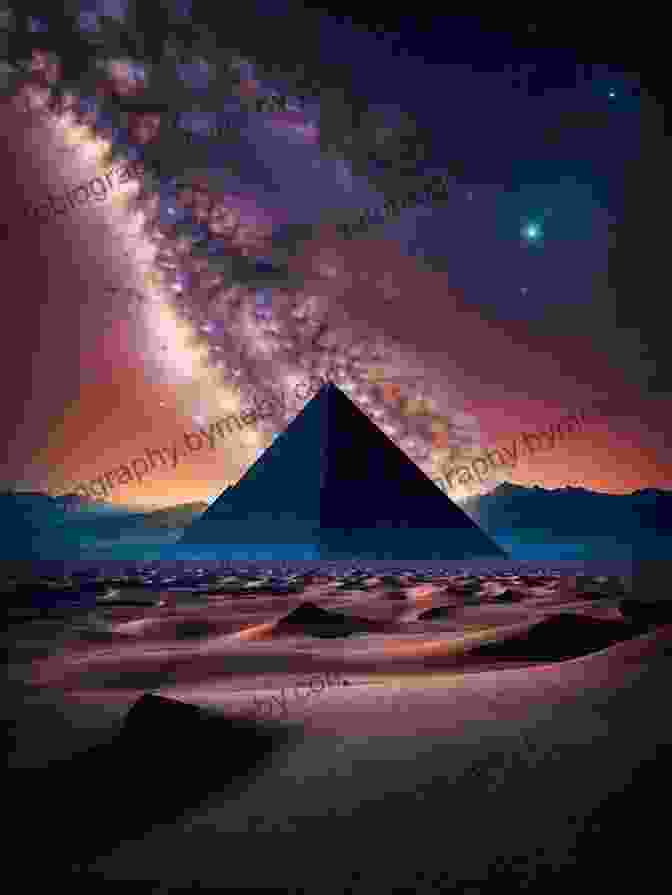 A Majestic Pyramid Rising Amidst The Desert Sands Challenge Of The Gods Michael Siddall