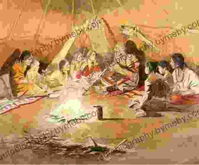 A Native American Elder Telling Stories Around A Campfire Strong Medicine Speaks: A Native American Elder Has Her Say