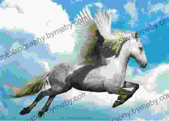 A Person Flying Through The Air On A Winged Horse, Representing The Transformative Power Of Imagination. The Centaur Types Angharad Lewis