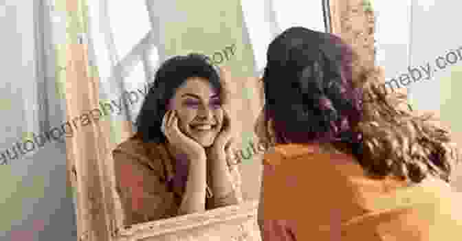 A Person Smiling And Looking At Themselves In A Mirror, Symbolizing Self Acceptance 13 Things Mentally Strong People Don T Do: Take Back Your Power Embrace Change Face Your Fears And Train Your Brain For Happiness And Success