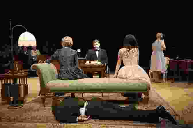 A Scene From 'The Real Inspector Hound' Featuring Two Characters In A Living Room, One Dressed As An Inspector The Real Inspector Hound And Other Plays (Tom Stoppard)