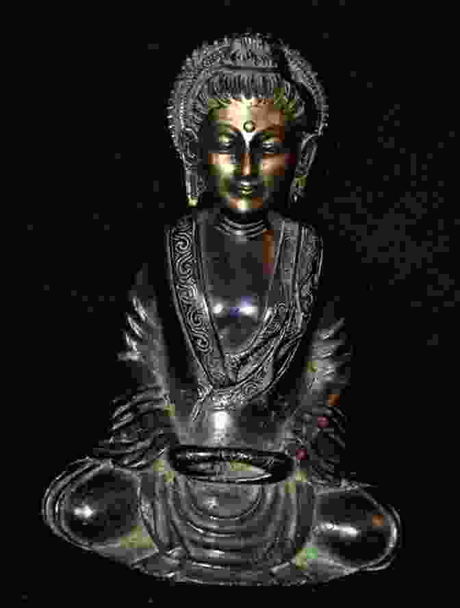 A Serene Buddha Statue With A Radiant Aura, Representing The Profound Journey Of Spiritual Awakening The Day The Buddha Woke Up