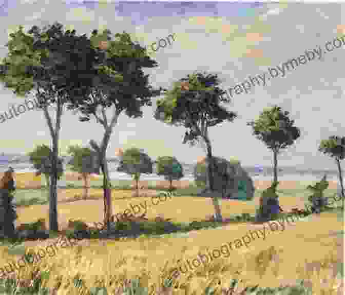 A Verdant Landscape By Winston Churchill, Depicting A Meadow With Trees And A River Painting As A Pastime (Winston S Churchill Essays And Other Works)