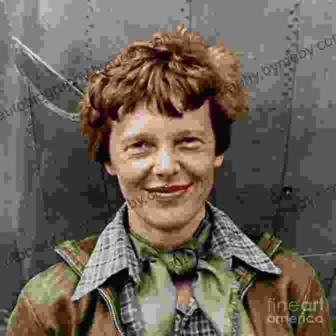 A Young Amelia Earhart With Her Windblown Hair, Looking Determined And Adventurous. I Am Unstoppable: A Little About Amelia Earhart (Ordinary People Change The World)