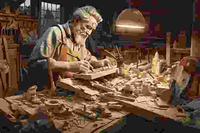 A Young Clint Harp In His Workshop, Surrounded By Tools And Sawdust Handcrafted: A Woodworker S Story Clint Harp