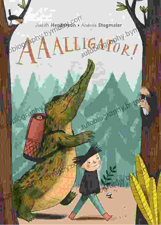 Aaalligator Book Cover Featuring A Woman Standing Amidst A Dark Swamp, Her Eyes Fixed On A Menacing Alligator AAAlligator Judith Henderson