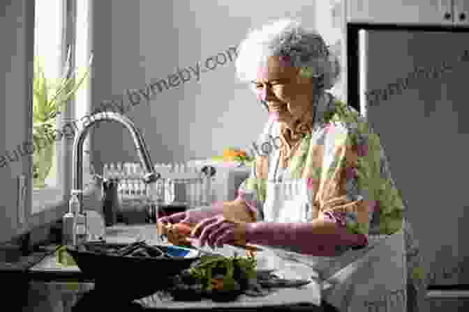 An Elderly Woman Smiles As She Prepares A Traditional Dish In Her Kitchen. 97 Orchard: An Edible History Of Five Immigrant Families In One New York Tenement