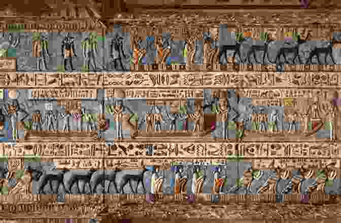 An Intricate Depiction Of Hieroglyphs On An Ancient Egyptian Temple Wall, Revealing The Depth And Complexity Of The Civilization's Written Language. Ancient Egypt: Anatomy Of A Civilization