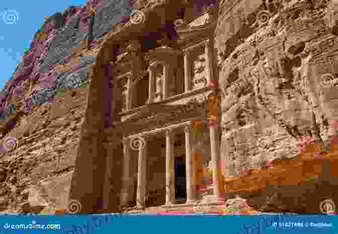 An Intricate Facade Carved Into The Rock Face In Petra Hiking In Jordan: Trails In And Around Petra Wadi Rum And The Dead Sea Area With GPS E Trails Tracks And Waypoints Videos Planning Tools And Hiking Maps