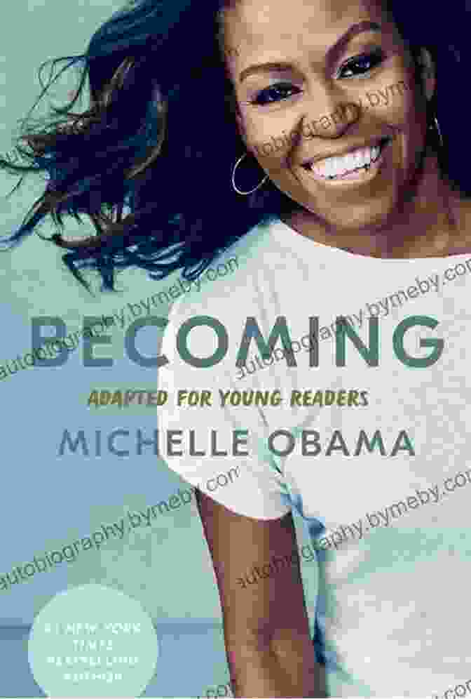 Becoming Adapted For Young Readers Book Cover Featuring A Smiling Malala Yousafzai Against A Vibrant Background Becoming: Adapted For Young Readers