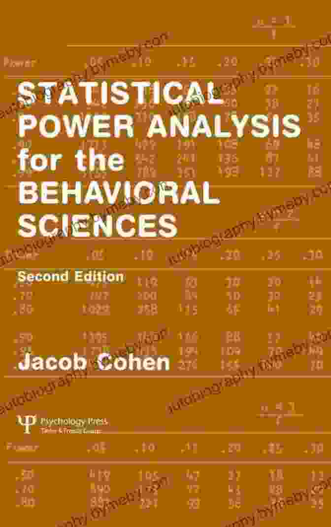 Book Cover Of Statistical Power Analysis For The Behavioral Sciences Statistical Power Analysis For The Behavioral Sciences