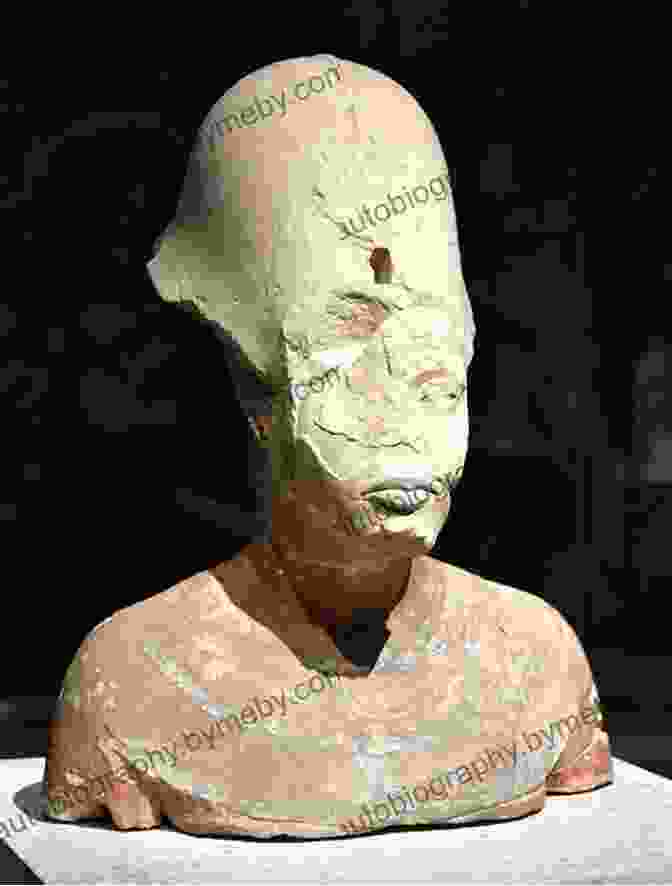 Bust Of Akhenaten, Showcasing His Distinctive Elongated Facial Features And Androgynous Appearance The Life And Times Of Akhenaton Pharaoh Of Egypt: Illustrated Edition