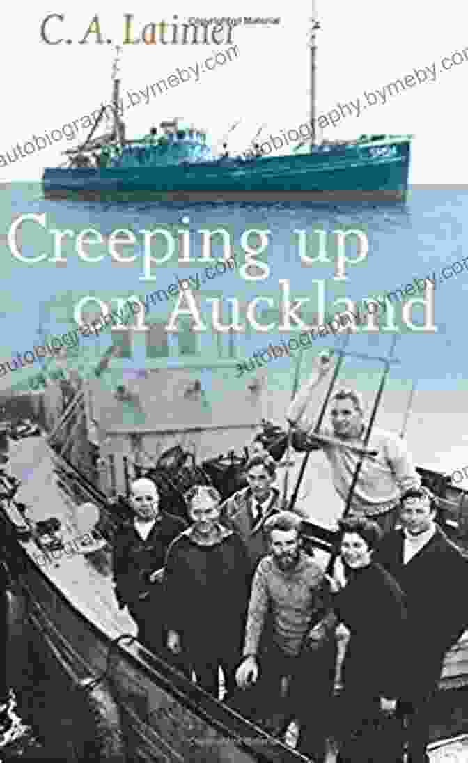 Creeping Up On Auckland Martin Book Cover A Surreal And Enigmatic Image Of A Man In A Labyrinth, Symbolizing The Protagonist's Journey Into The Unknown. Creeping Up On Auckland L J Martin