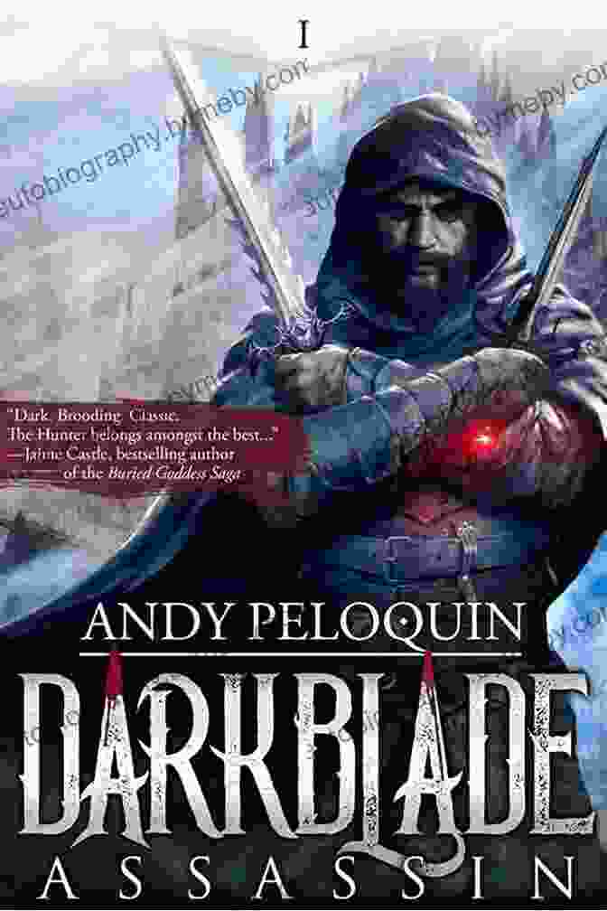 Darkblade Book Cover Featuring A Lone Warrior Wielding A Dark Blade Against A Backdrop Of A Mystical Realm Assassin: A Dark Epic Fantasy Novel (Darkblade 1)