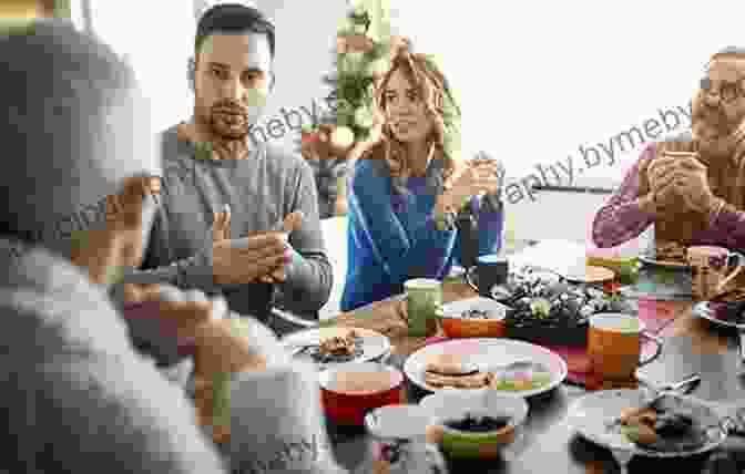 Family Gathered Around A Table Discussing Estate Planning Yours Mine Ours: Estate Planning For People In Blended Or Stepfamilies (Planning Your Future 2)