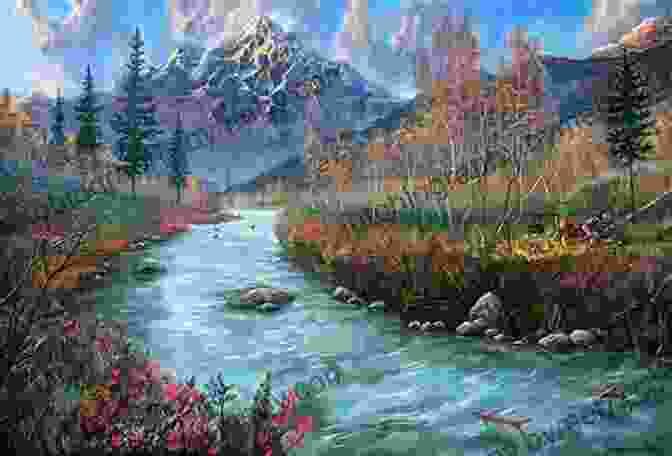 Fantasy Landscape With Mountains, Forests, And Rivers Role Playing Games Oscar NIlson