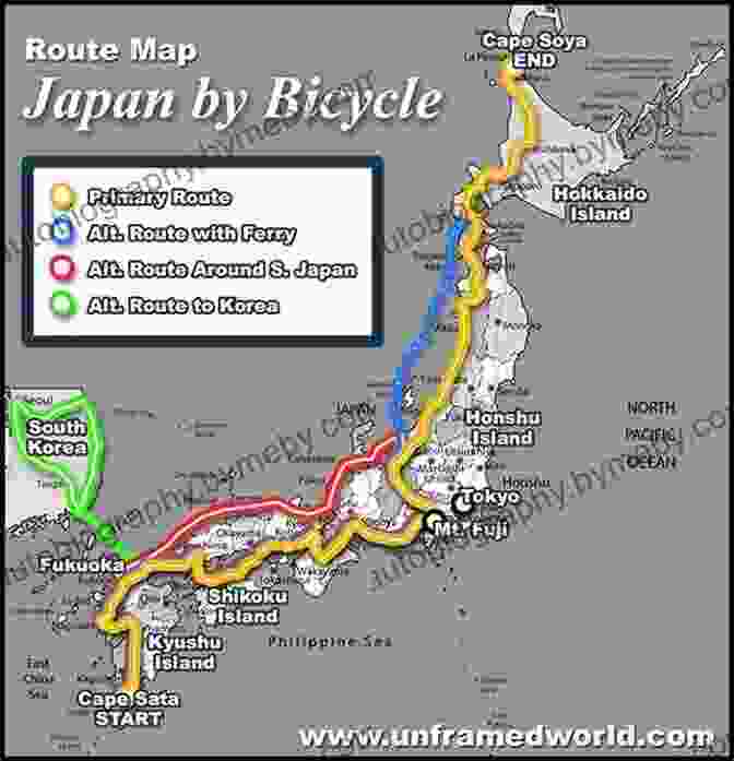 Father And Son Planning Their Bike Adventure, Looking At A Map Of Japan And Discussing The Route. Rising Son: A Father And Son S Bike Adventure Across Japan