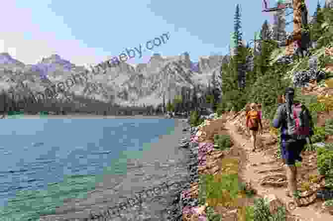 Hiker On A Scenic Trail Overlooking A Lake In The Mountains Base Camp Reno: 101 Hikes From Sage To Snow