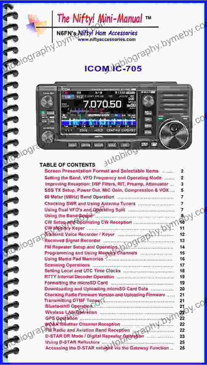 Icom IC 705 Troubleshooting The Radio Today Guide To The Icom IC 705 (Radio Today Guides)