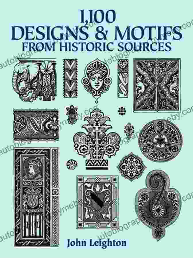 Image Of 100 Designs And Motifs From Historic Sources Book Cover 1 100 Designs And Motifs From Historic Sources (Dover Pictorial Archive)