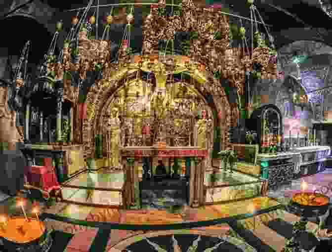 Interior View Of The Church Of The Holy Sepulchre, Depicting The Ornate Altar And The Pilgrims Venerating The Site Believed To Be The Tomb Of Jesus Christ. Top 12 Things To See And Do In Jerusalem Top 12 Jerusalem Travel Guide