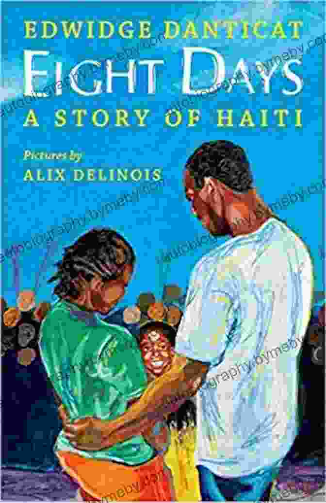 Journey Through Haiti Book Cover Featuring A Vibrant Haitian Street Scene Journey Through Haiti Andrew Crone