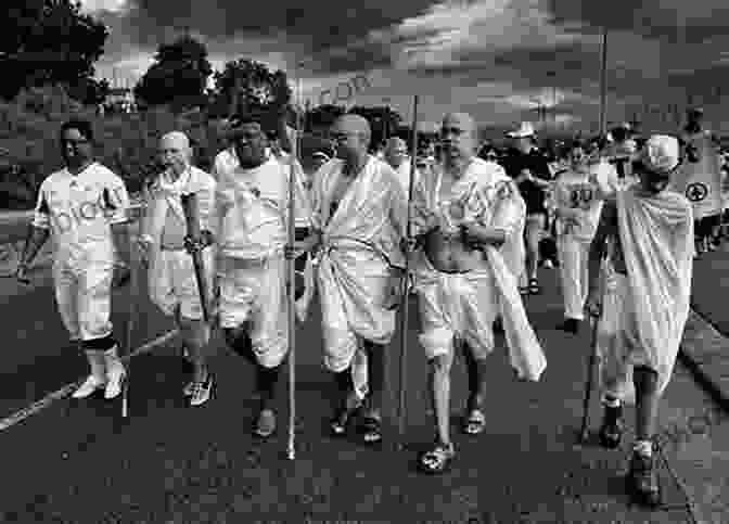 Mahatma Gandhi, The Peaceful Protester, Leading A Nonviolent Protest March Gandhi: The Peaceful Protester (Show Me History )