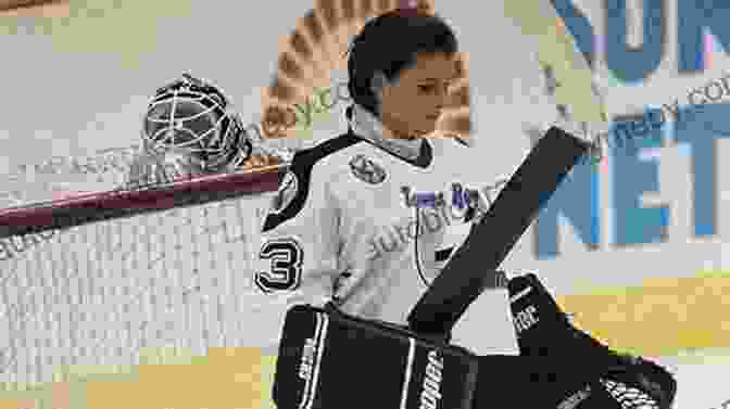 Manon Rhéaume In Action During Her Historic NHL Debut. Breaking The Ice: The True Story Of The First Woman To Play In The National Hockey League