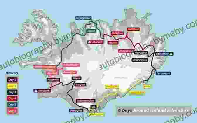 Map Of Iceland's Ring Road Moon Iceland: With A Road Trip On The Ring Road (Travel Guide)