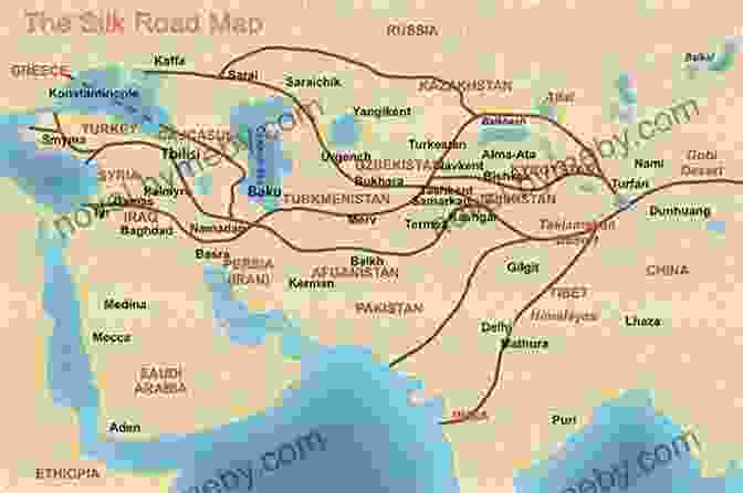 Map Of The Silk Road Travels Of Marco Polo (Signet Classics)