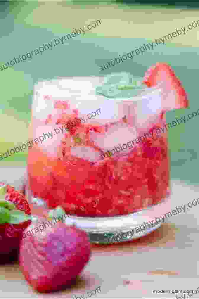 Muddled Strawberry And Basil Leaves In A Glass Drink Your Fruits Veggies: 10 Easy Fun Yummy Recipes