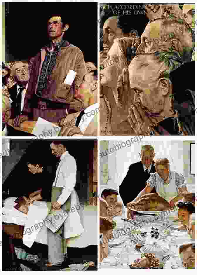 Norman Rockwell Influence, 'Four Freedoms' Stamps Hi I M Norman: The Story Of American Illustrator Norman Rockwell