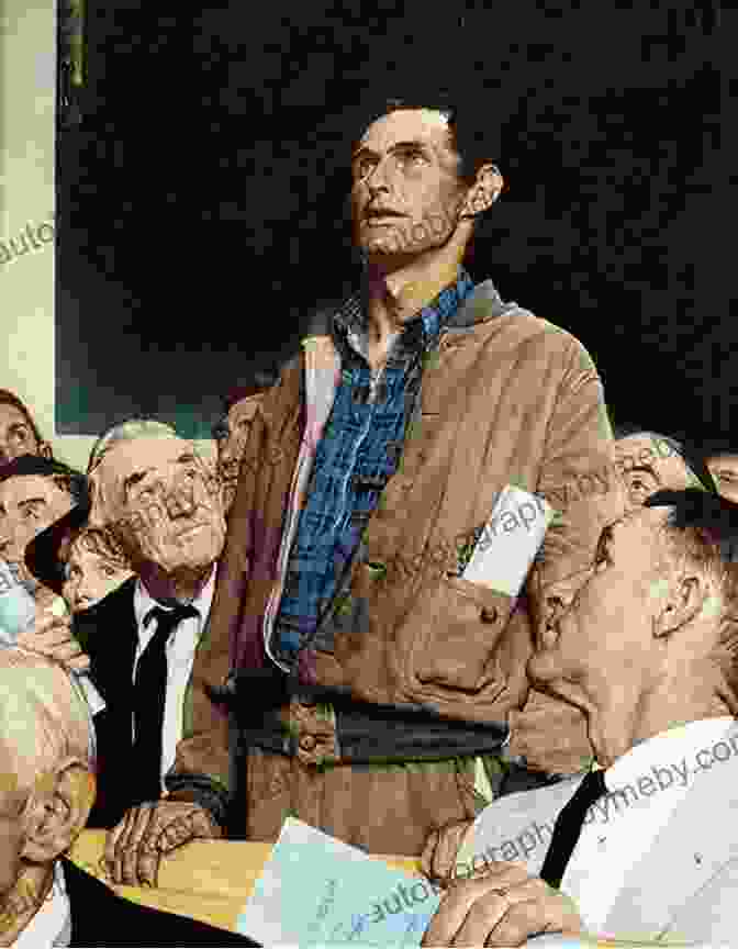 Norman Rockwell Painting, 'Freedom Of Speech' Hi I M Norman: The Story Of American Illustrator Norman Rockwell