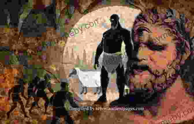 Odysseus Facing The Cyclops Polyphemus, A One Eyed Giant, In A Dramatic Scene From His Epic Journey The Epic Adventures Of Odysseus: An Interactive Mythological Adventure (You Choose: Ancient Greek Myths)