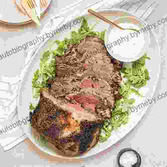 Prime Rib With Horseradish Cream, A Succulent And Flavorful Holiday Centerpiece. The Pastry Queen Christmas: Big Hearted Holiday Entertaining Texas Style A Cookbook