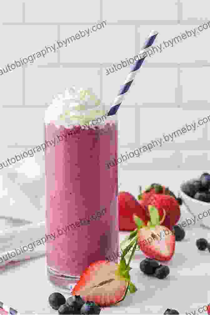 Red And Purple Berry Smoothie In A Glass Drink Your Fruits Veggies: 10 Easy Fun Yummy Recipes