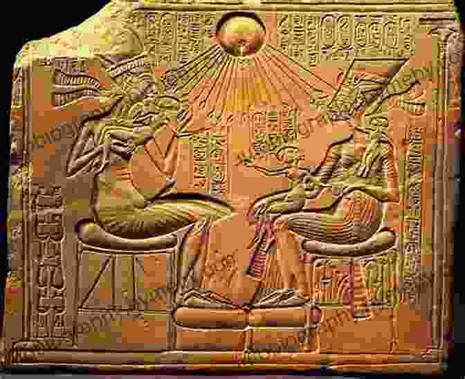 Relief Depicting Akhenaten And His Family, Showcasing The Naturalistic And Intimate Style Of Amarna Art The Life And Times Of Akhenaton Pharaoh Of Egypt: Illustrated Edition