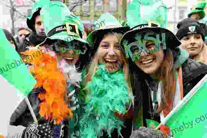 Saint Patrick's Day Celebration With People In Green Attire And Festive Atmosphere The Story Of Saint Patrick (Irish Myths Legends In A Nutshell 3)