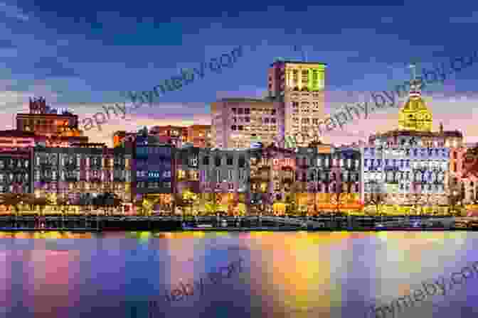 Savannah City Skyline With Historic Buildings And The Savannah River In The Foreground Surviving Savannah Brad Meltzer