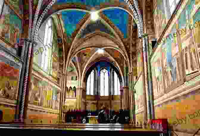 Stunning Interior Of The Basilica Of San Francesco In Assisi, Showcasing Its Intricate Frescoes And Architectural Grandeur Blue Guide Umbria Chapter From Blue Guide Central Italy