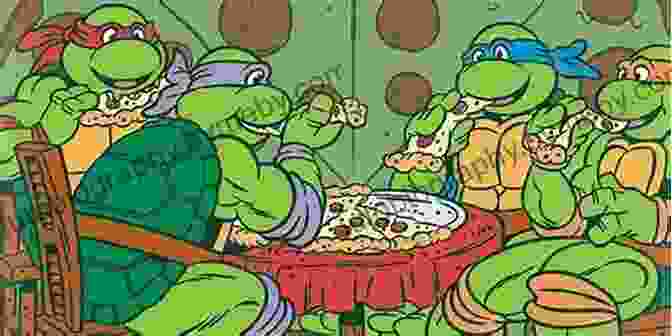 Teenage Mutant Ninja Turtles Eating Pizza Pizza Party (Teenage Mutant Ninja Turtles)