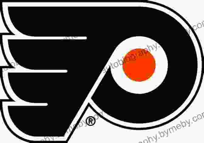 The Philadelphia Flyers Logo, Featuring A Stylized Orange And Black Wing. Full Spectrum: The Complete History Of The Philadelphia Flyers Hockey Club