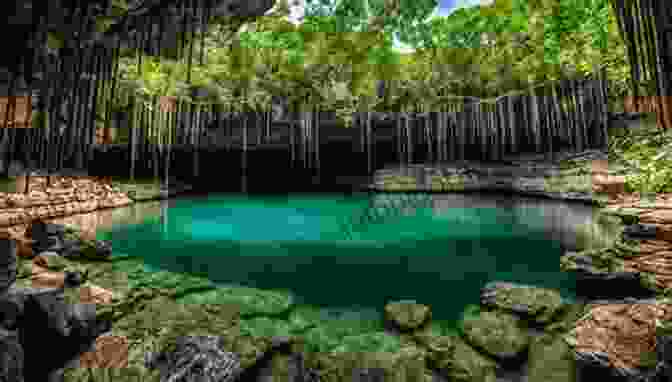 Tranquil Cenote Surrounded By Lush Vegetation And Crystal Clear Waters Cancun The Delaplaine 2024 Long Weekend Guide